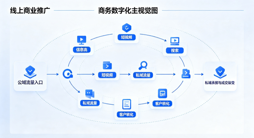 湖北线上商业推广怎么做？全域流量闭环搭建与低成本转化实战指南